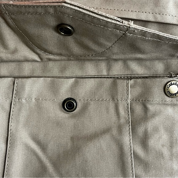 Cabela’s Vintage Full Zip Hunting & Fishing Vest w/ Game Pouch XL - Picture 9 of 15